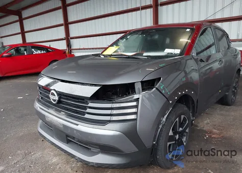 2025 Nissan Kicks Sv Intelligent Awd from USA, damaged, VIN 3N8AP6CB4SL371799